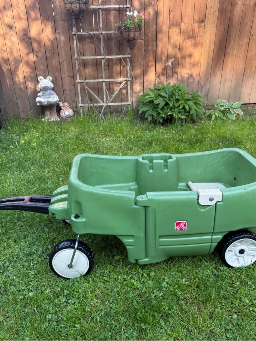 Green Step2 Push Wagon with Removable Seat